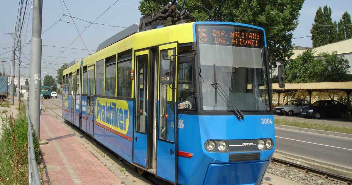 Tramvai în București