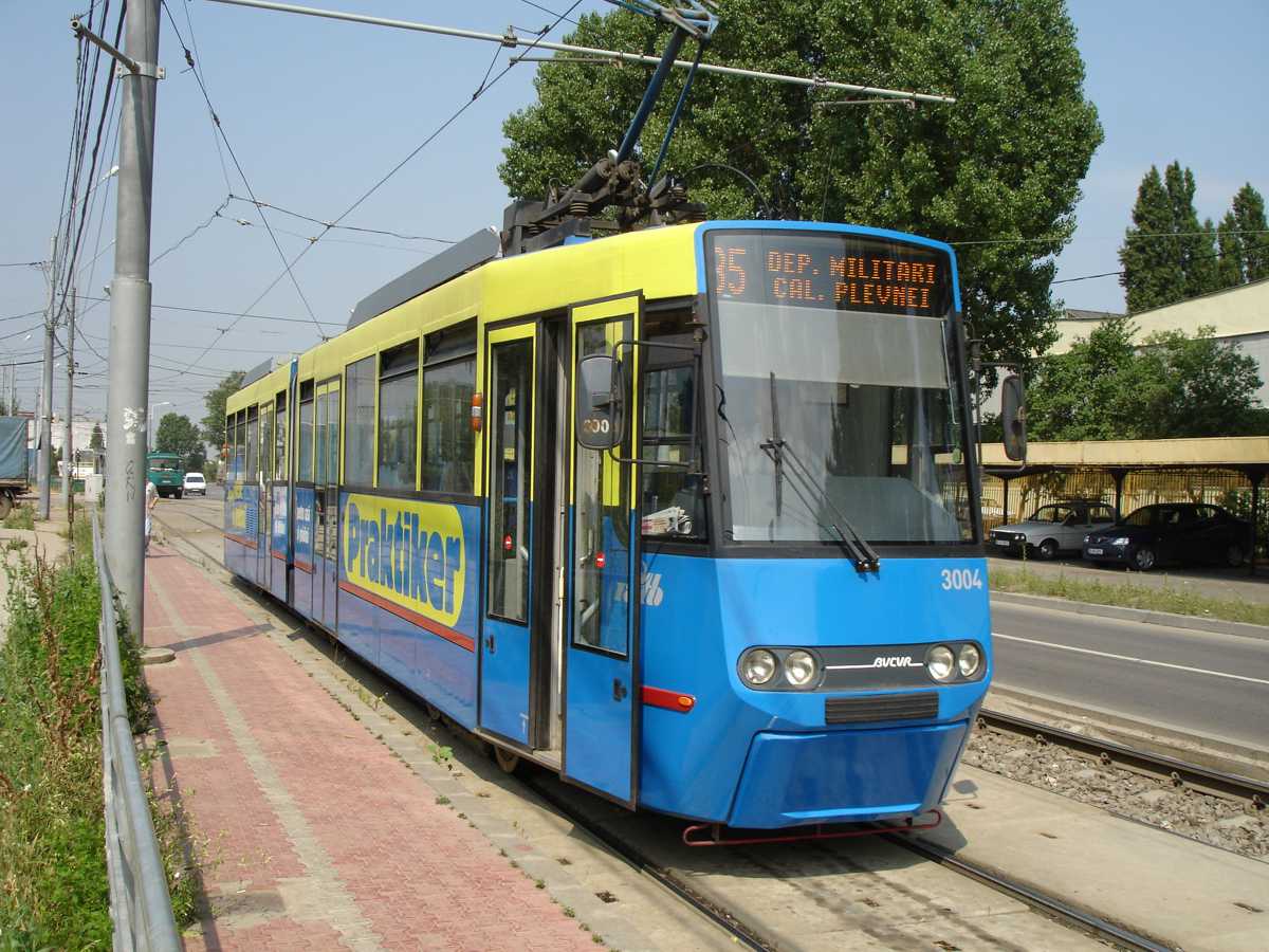 Tramvai în București